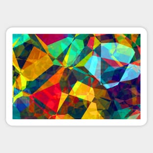 Bright Colors Shape Sticker